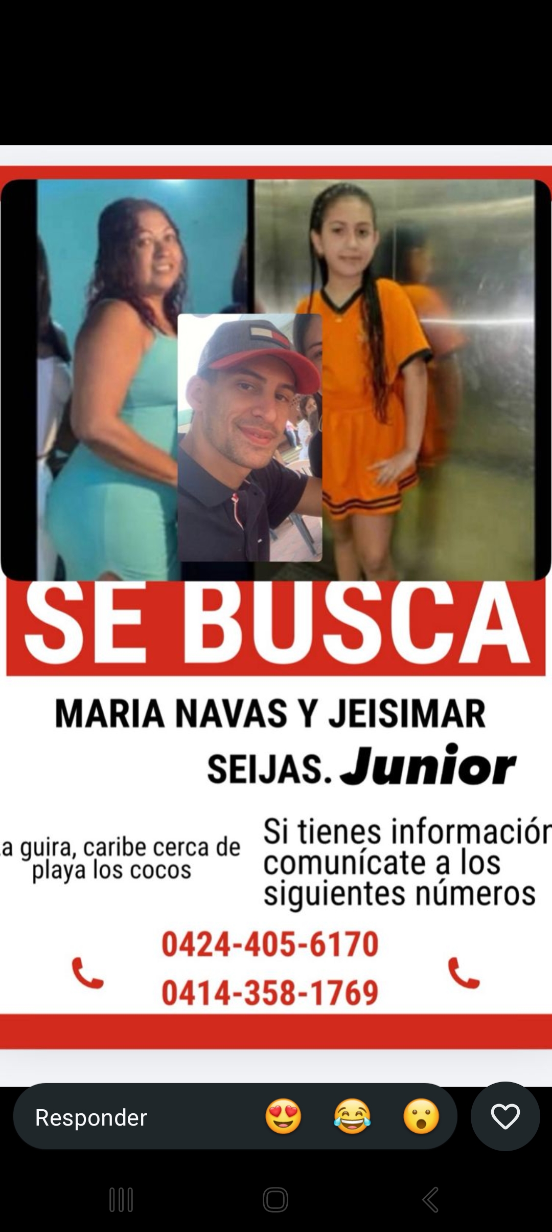 Maria jeisimar junior Navas seija
