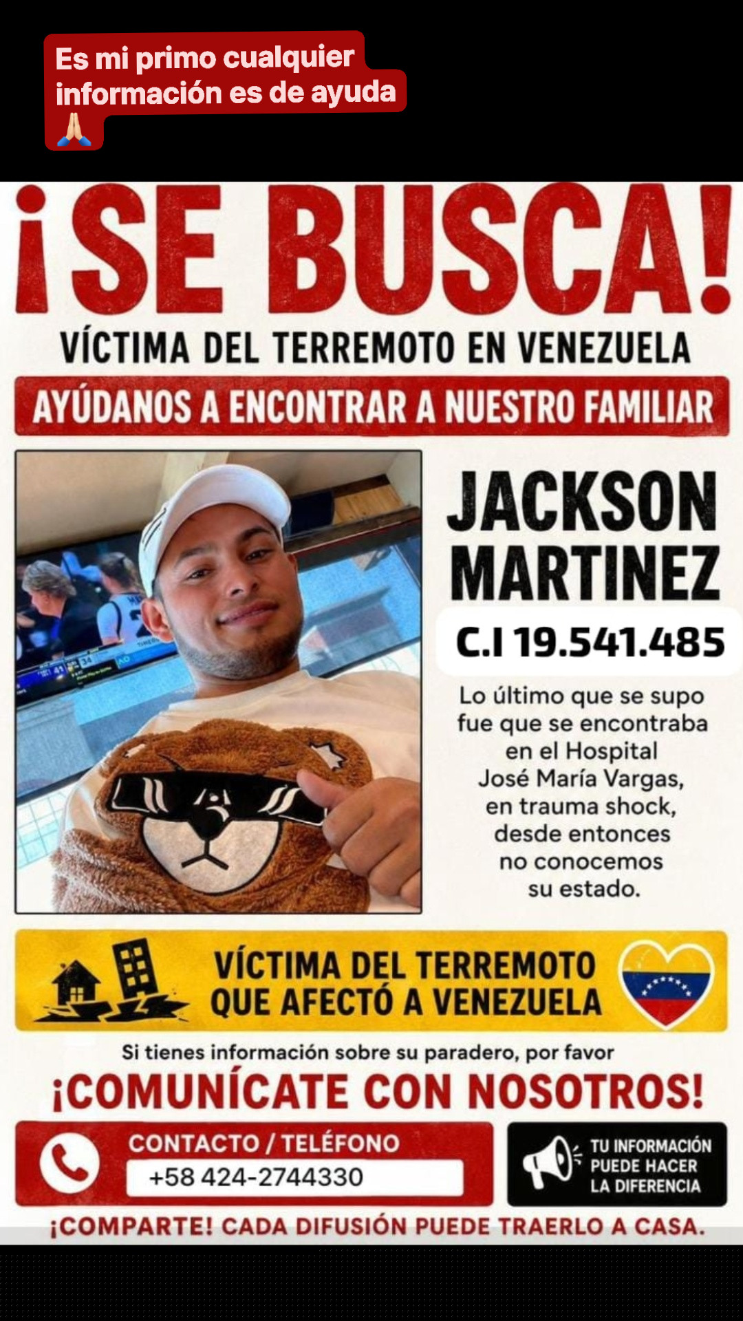 Jackson Sandoval Martinez