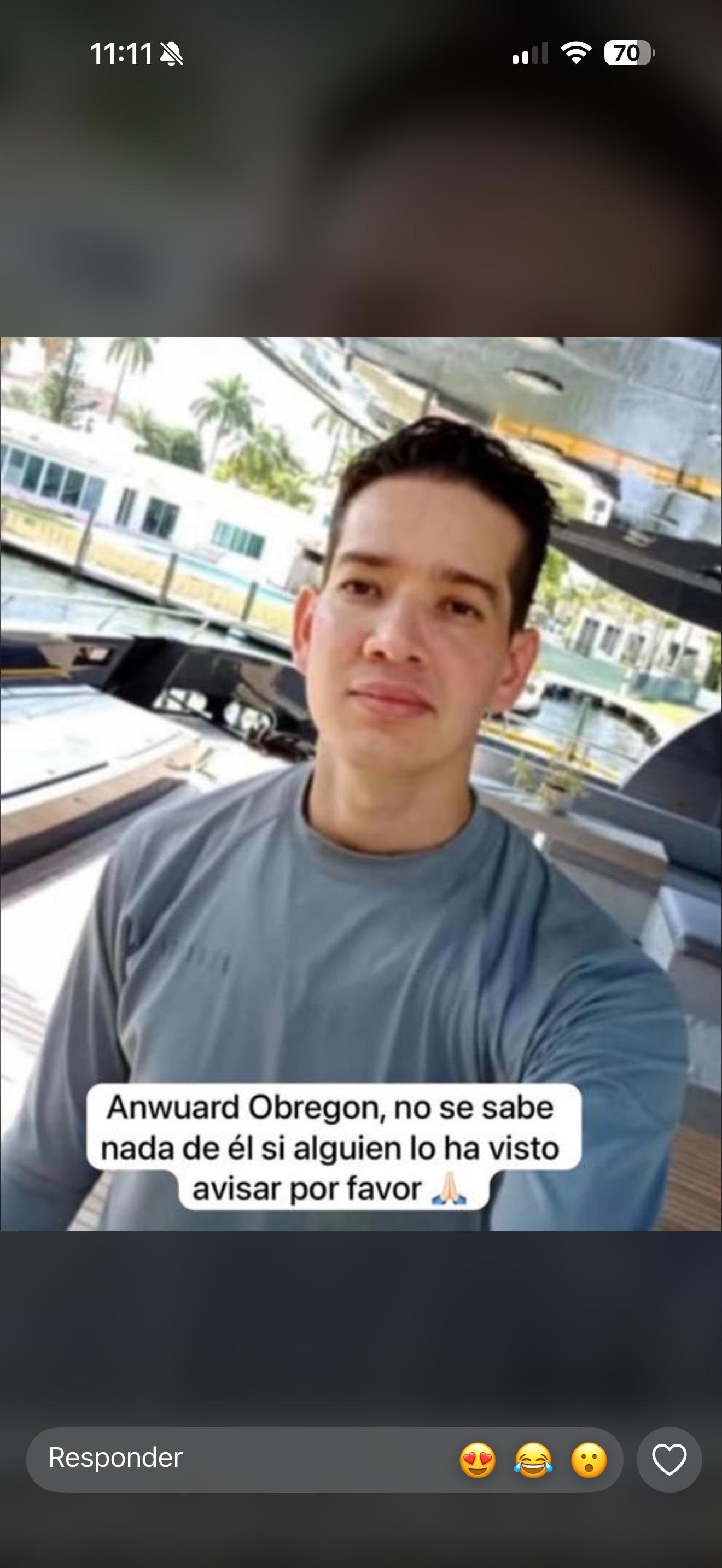 ANWARD RAFAEL OBREGON OBREGON