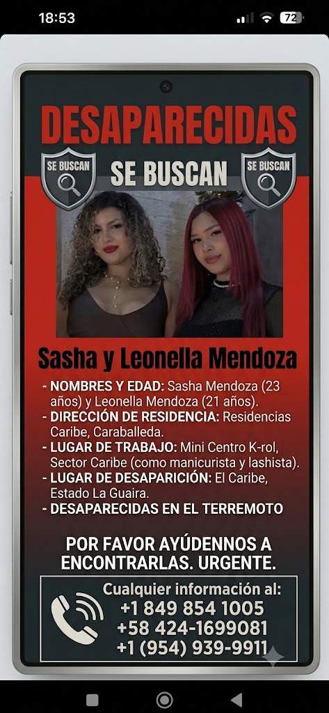 Sasha y LEONELLA Mendoza