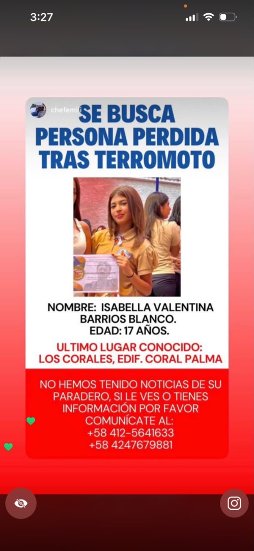 Isabella Valentina Barrios Blanco