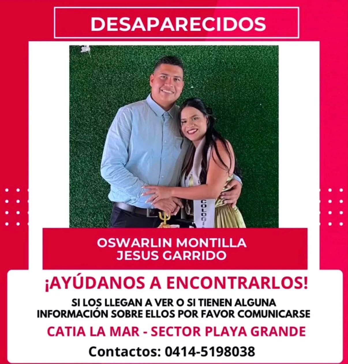 Oswarlin Montilla y Jesus Garrido
