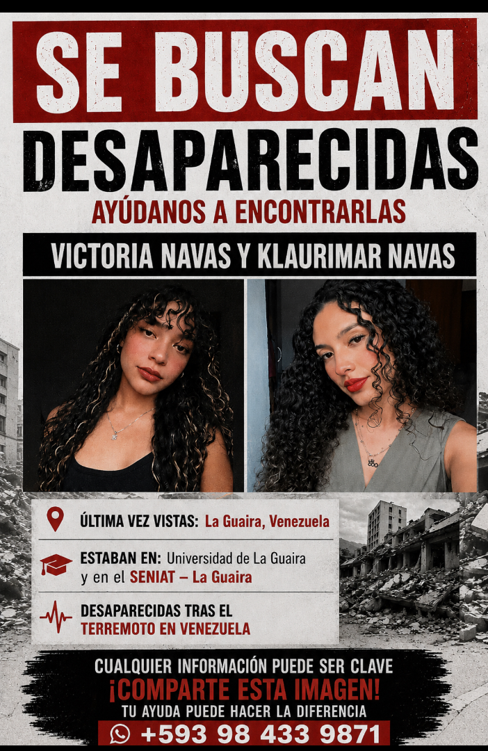 VICTORIA Y KLAUDIMAR Navas SURIBAN