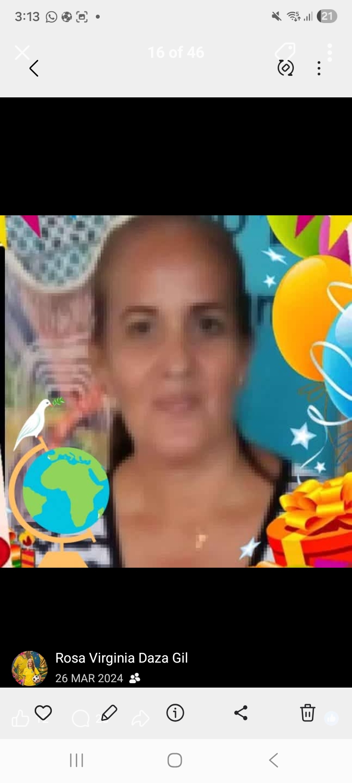 Rosa virginia Daza Gil