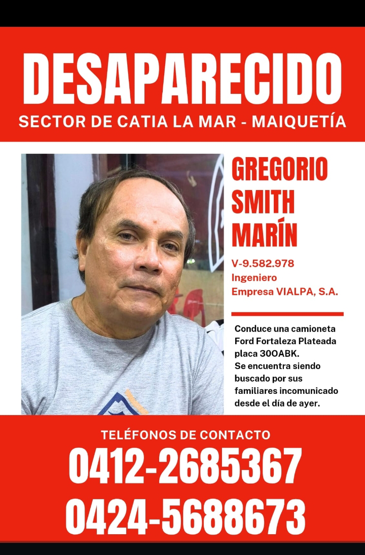 Jose Gregorio Smith marin