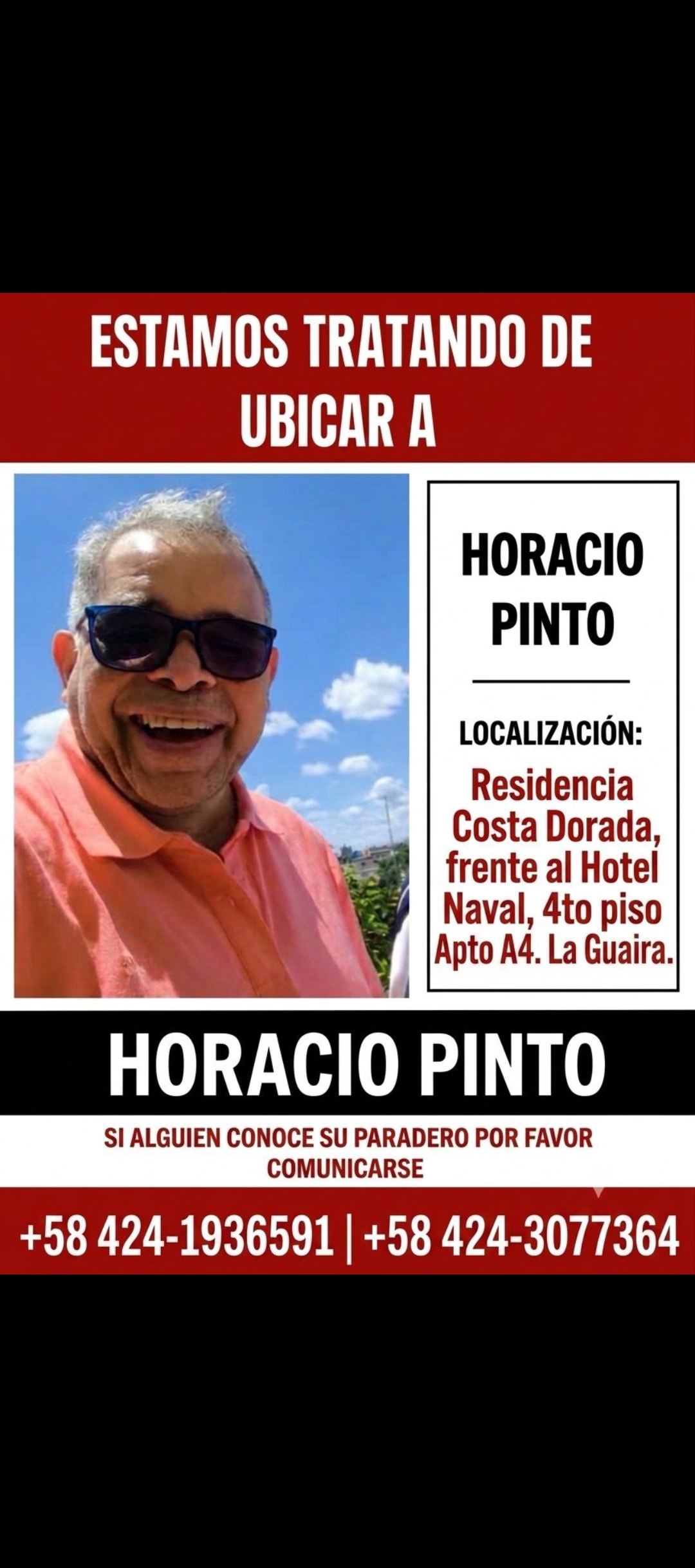 Horacio Antonio Pinto Vargas