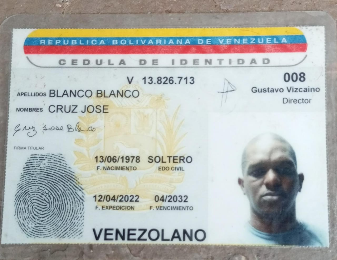 Cruz José Blanco Blanco