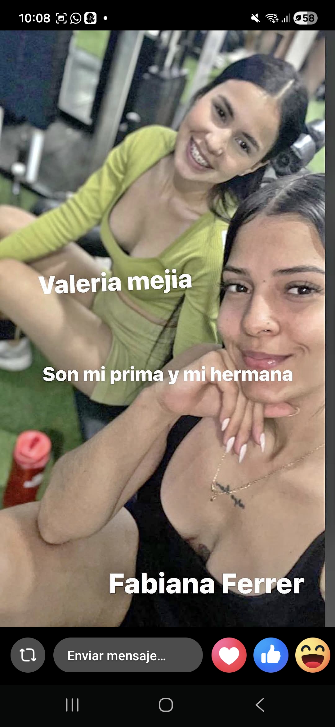 Valeria Mejia y fabiana ferrer Rivas