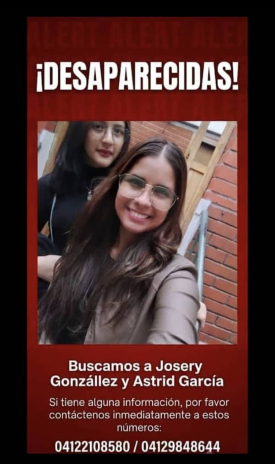 Sildre josery  y su hija Astrid Camila González Rodríguez/ García González