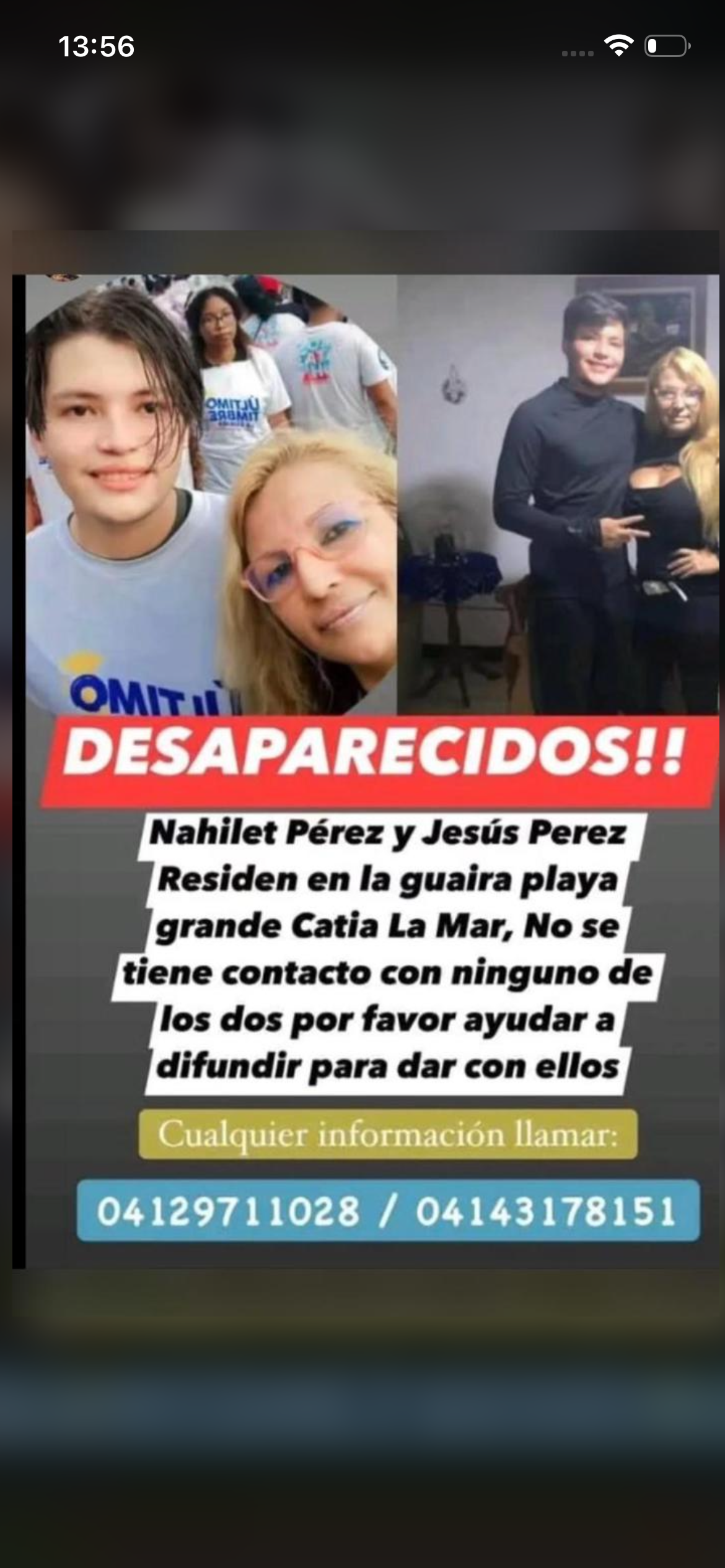 nayleth y jesús pérez