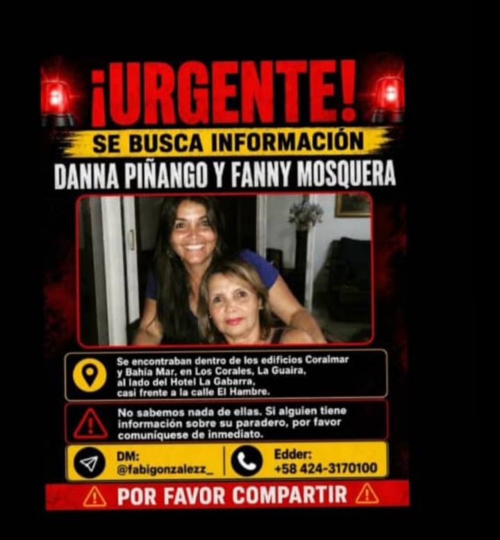 Fanny y Danna Mosquera y Pinañgo