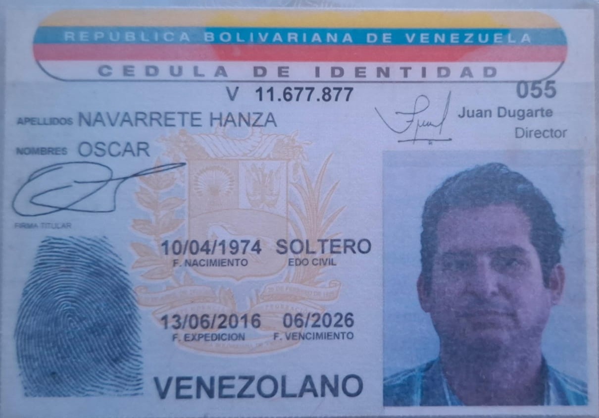 Oscar Navarrete Hanza
