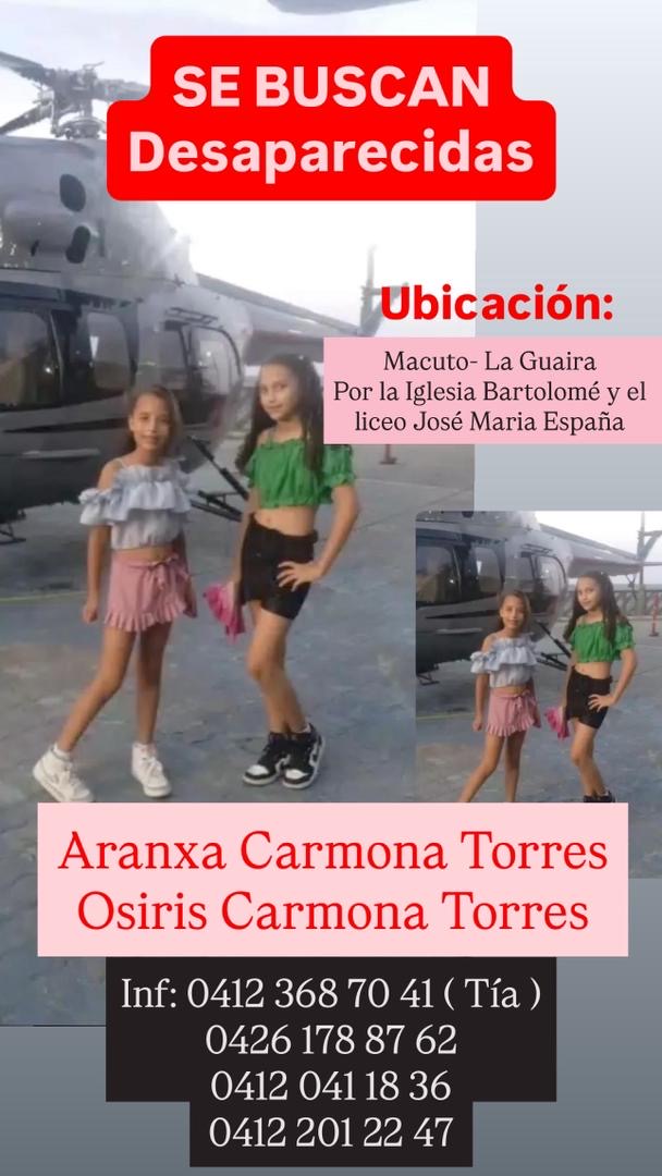 Aranxa y Osiris Carmona torres