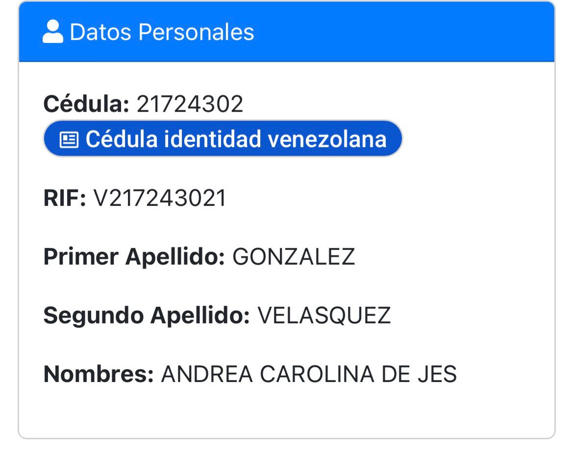Andrea Carolina de Jez Gonzales Velazques
