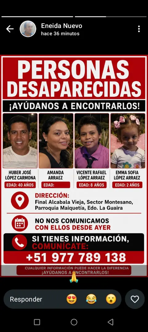 Huber , amada , Vicente , emma Lopez Arraez