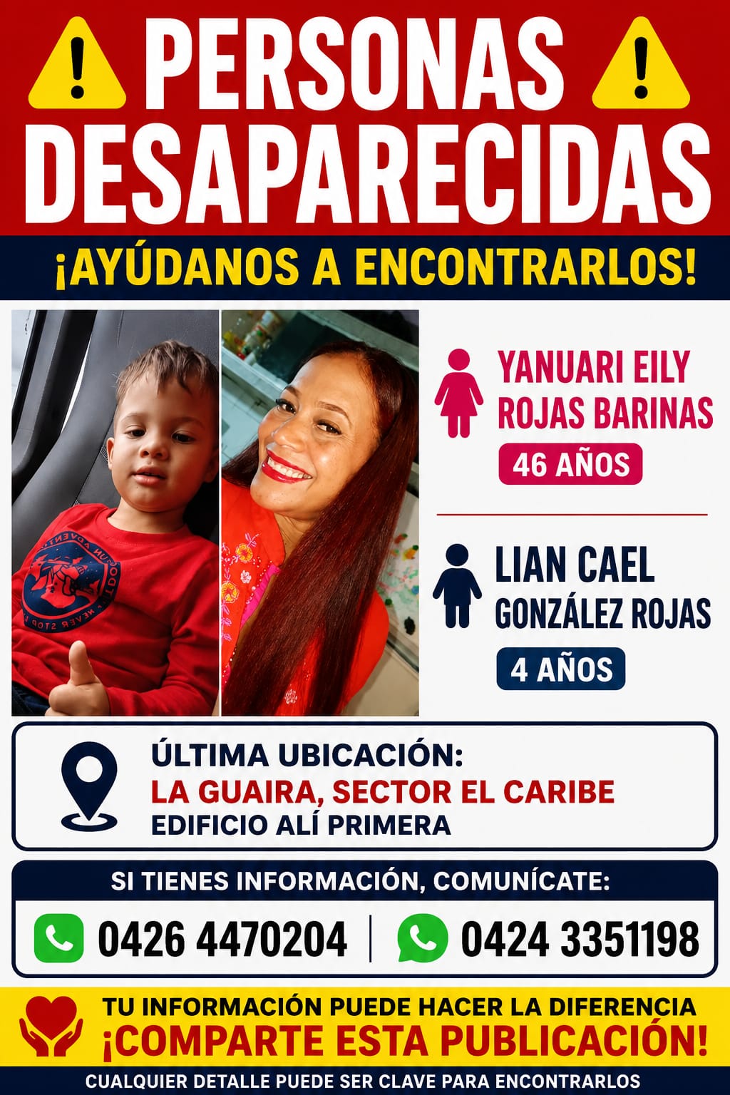 Januari y Lian Caraballo Chaguan