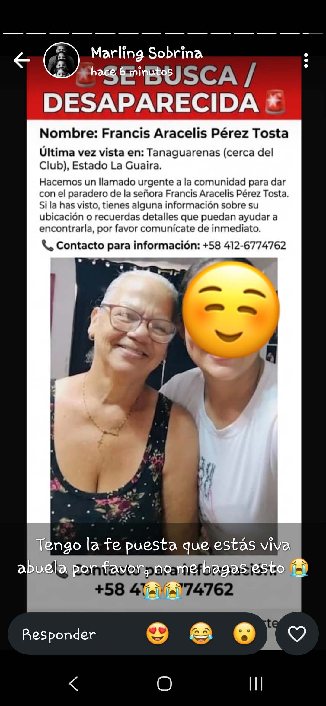 Francis Aracelis Perez Tosta