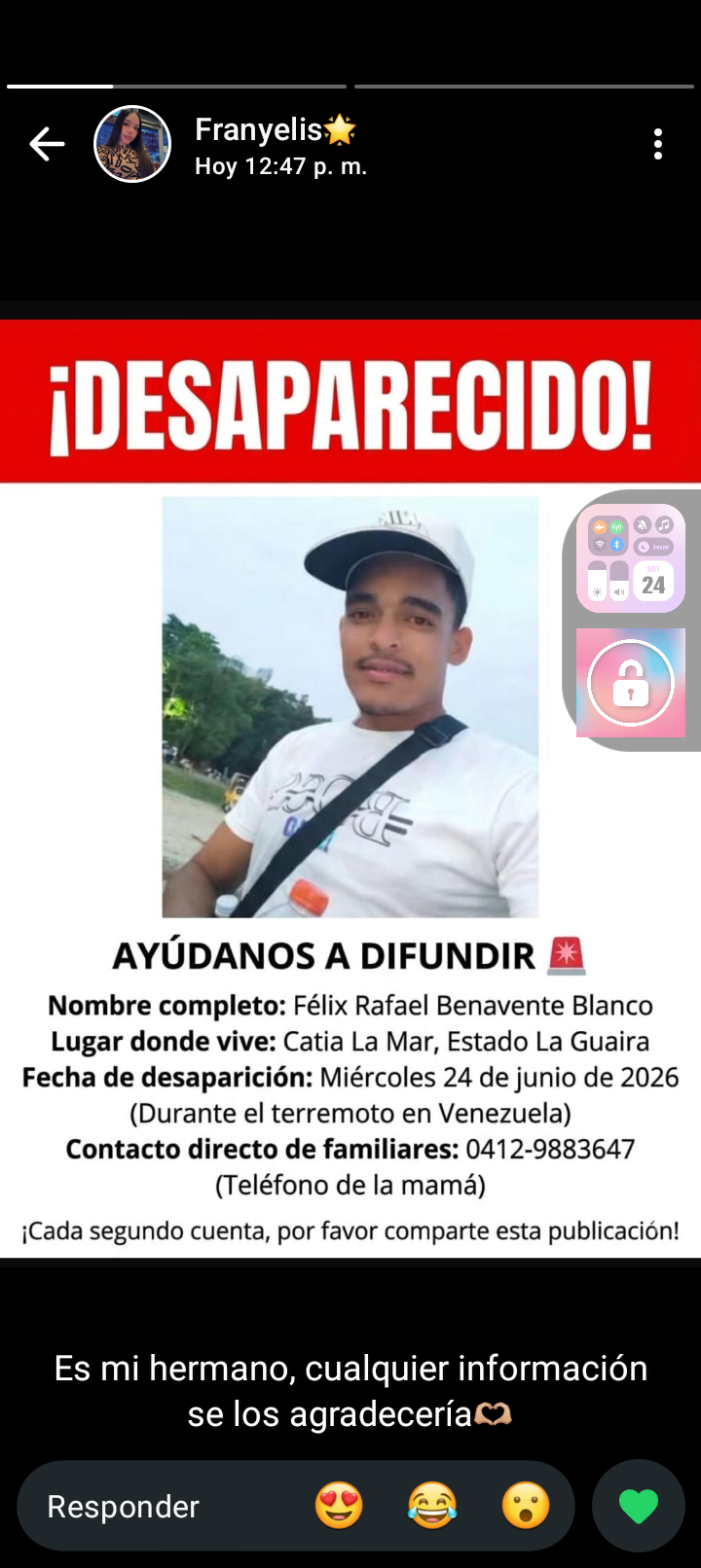 felix rafael benaventa blanco