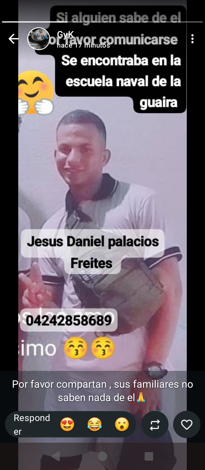 Jesús daniel palacios freites