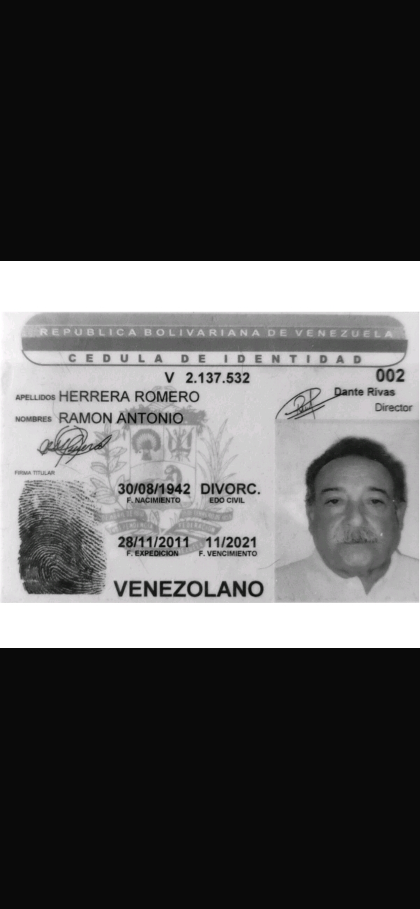 Ramon Antonio Herrera Romero
