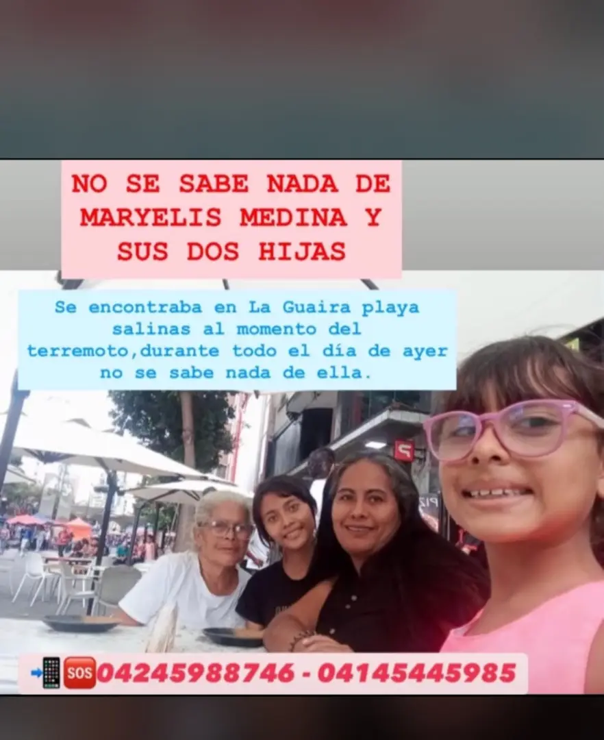 Mayerlis medina ,briyit palacios y estepa y palacios Medina y palacios