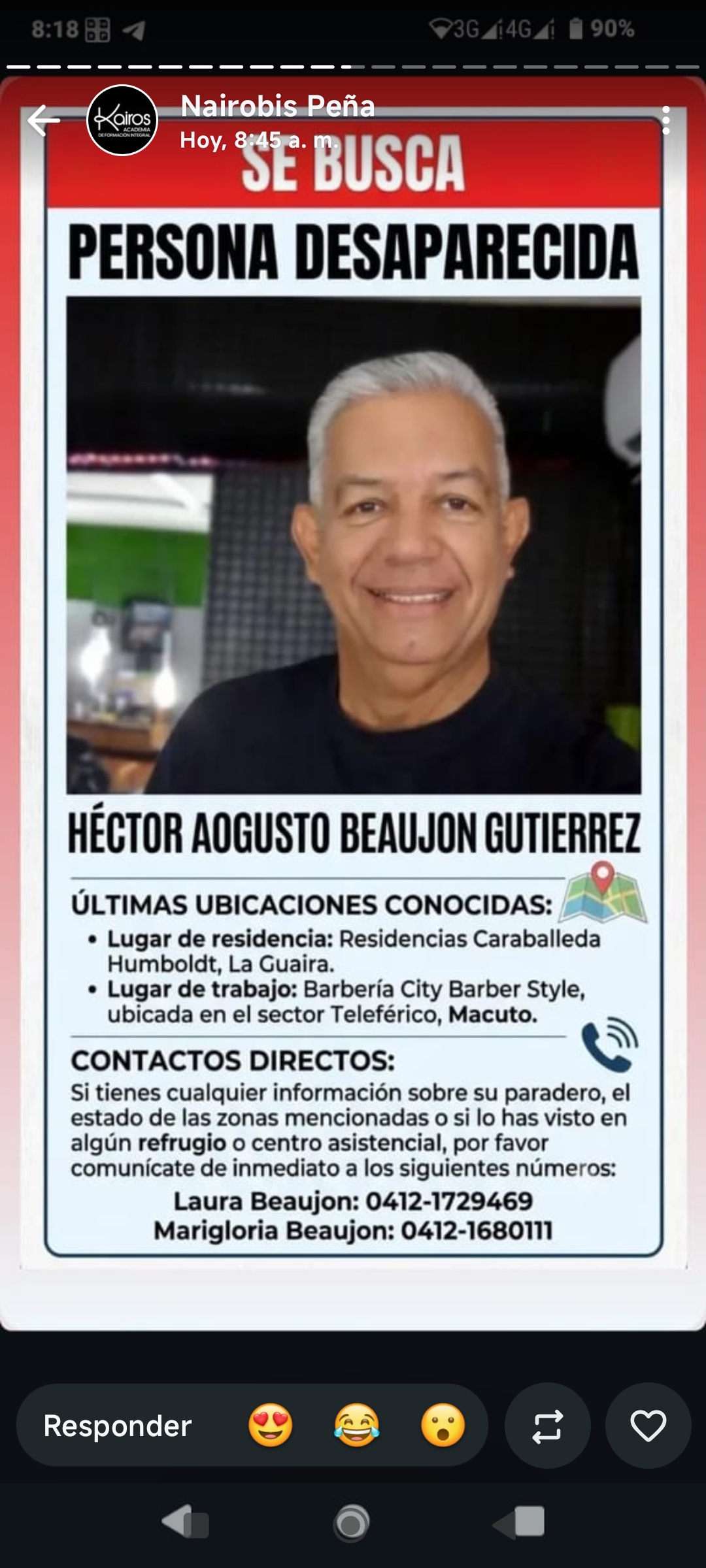 Héctor Aogusto Beaujon Gutiérrez
