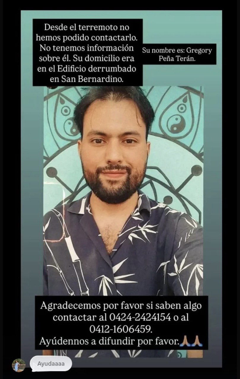 GREGORY PEÑA TERAN