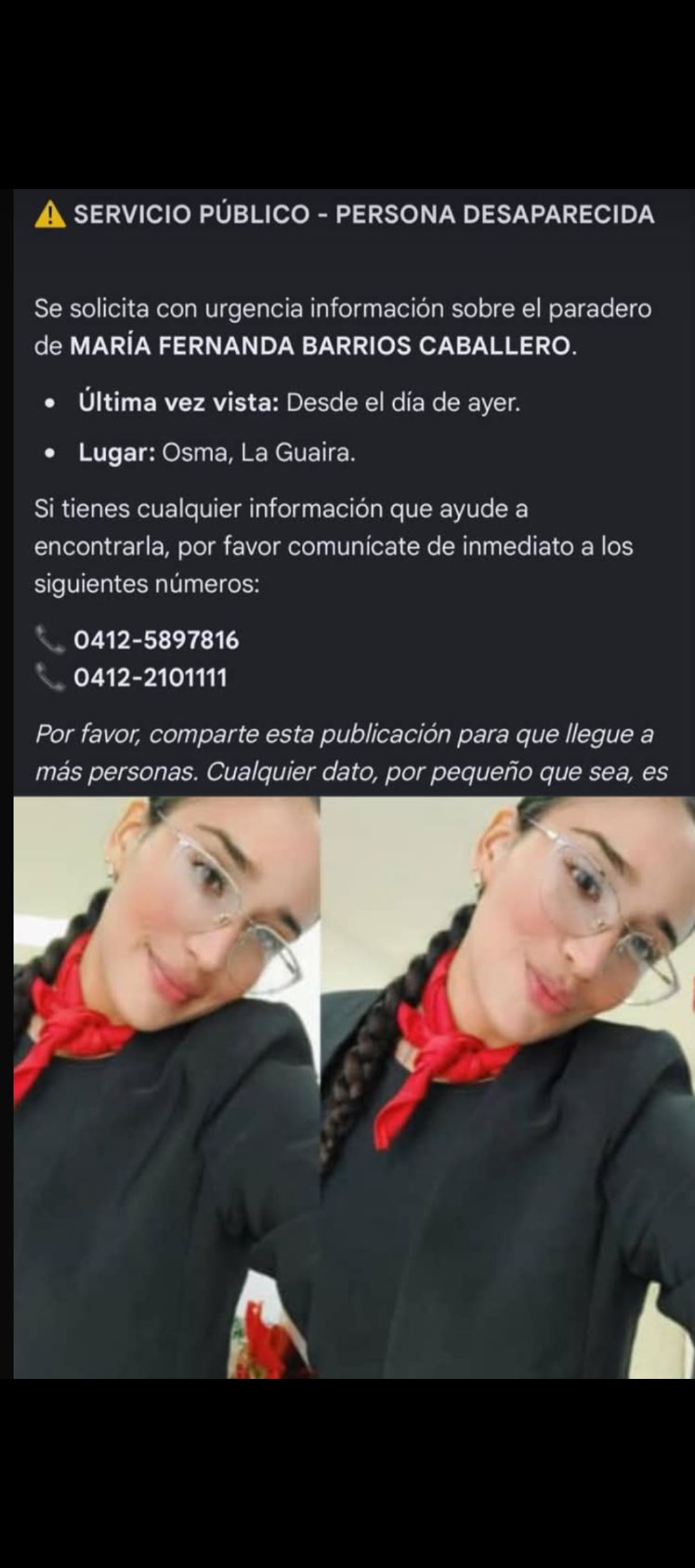 Maria Fernanda Barrios Caballero
