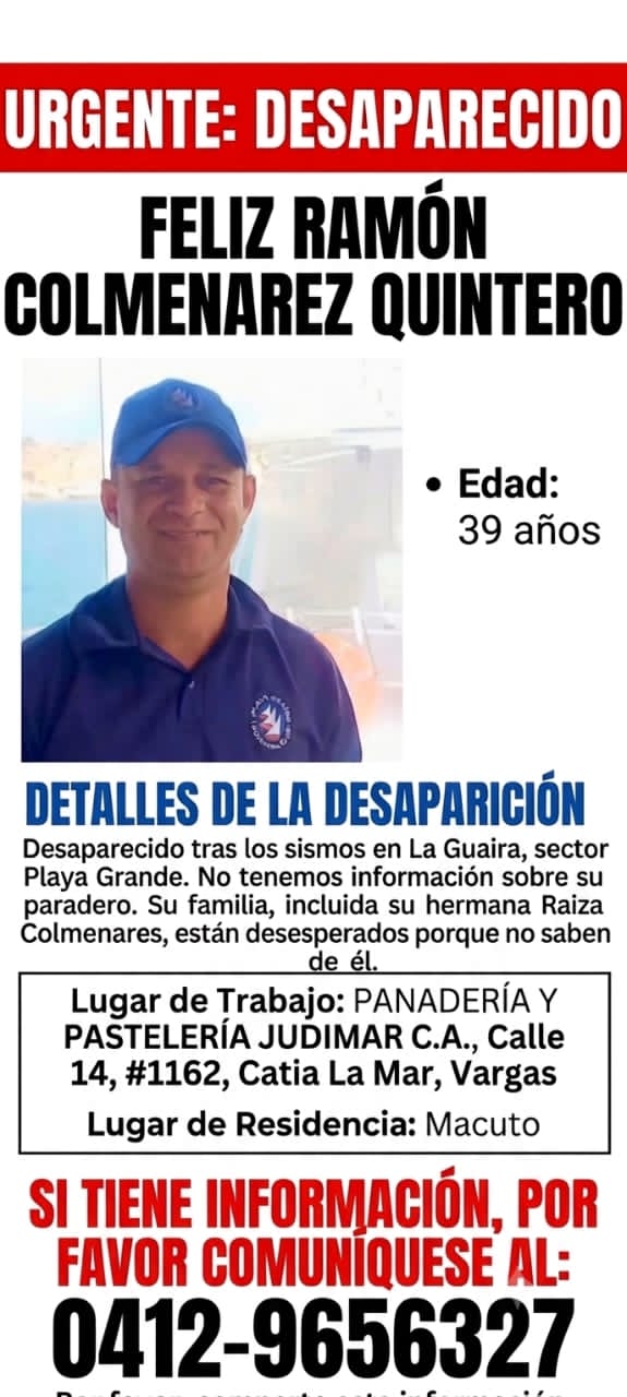 Felix Ramon Colmenarez Quintero