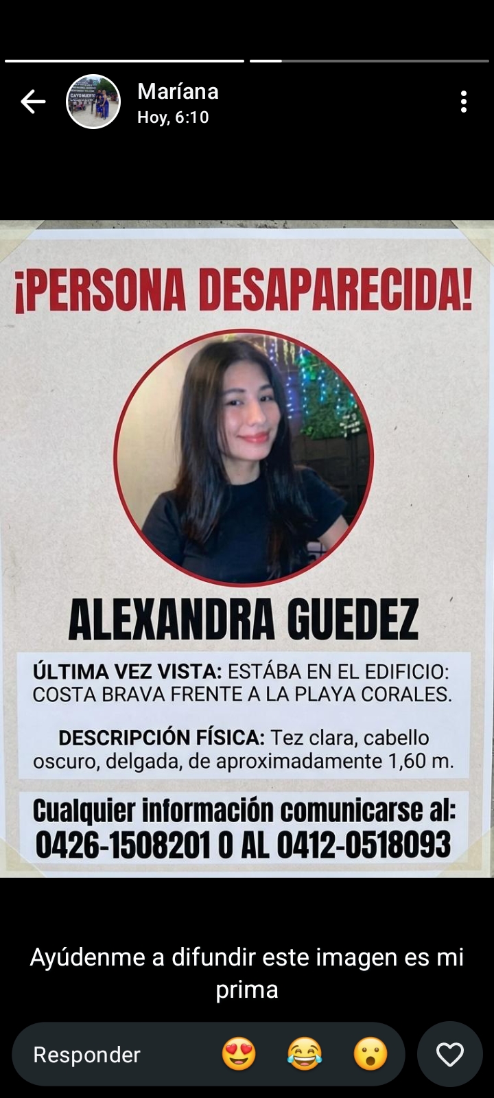 Alexandra yarismar Guedez García