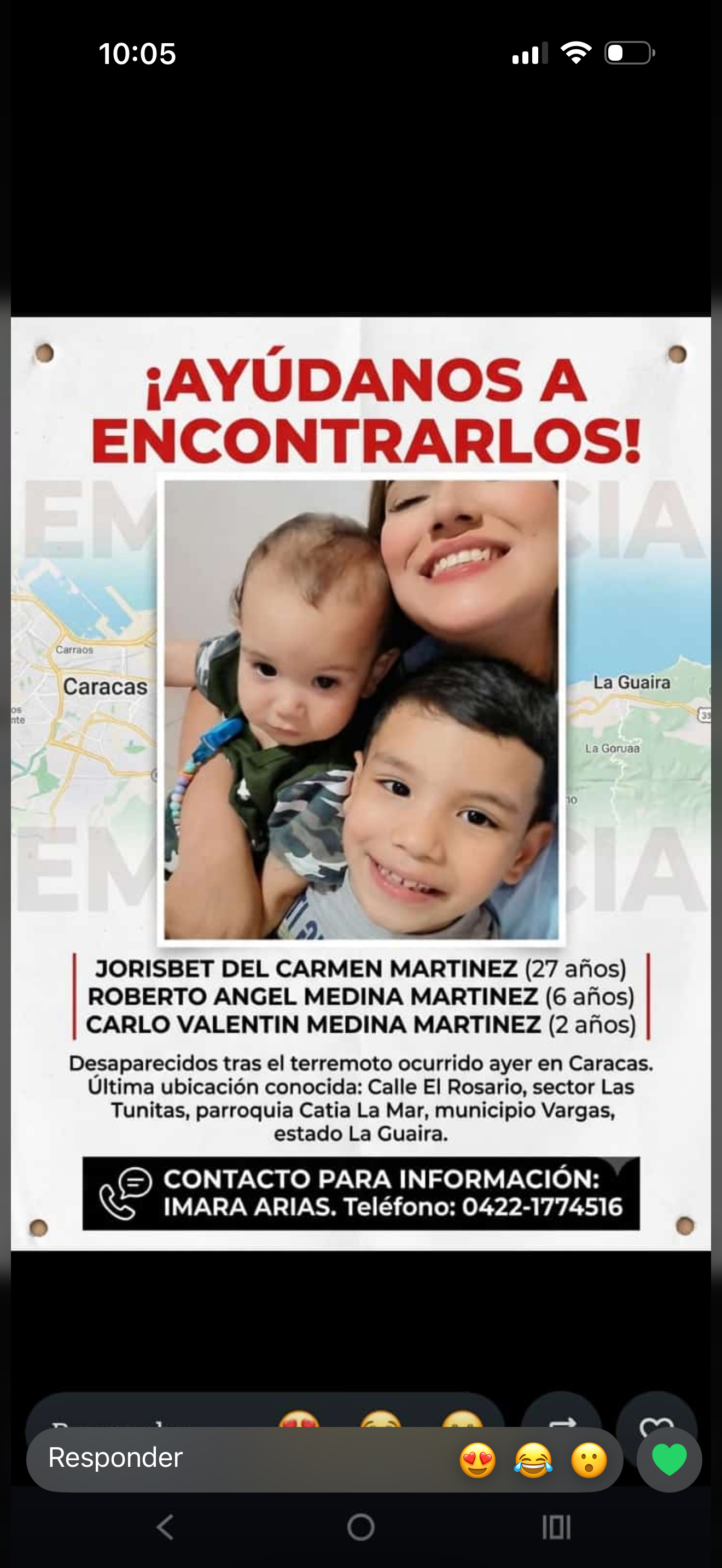 Jorisbeth, Roberto Ángel, Carlos Valentín Martines Medina