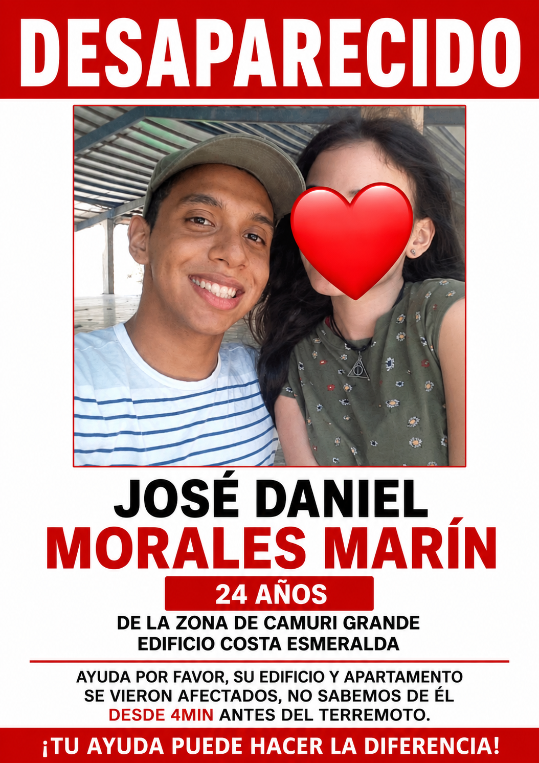 JOSÉ DANIEL MORALES MARÍN