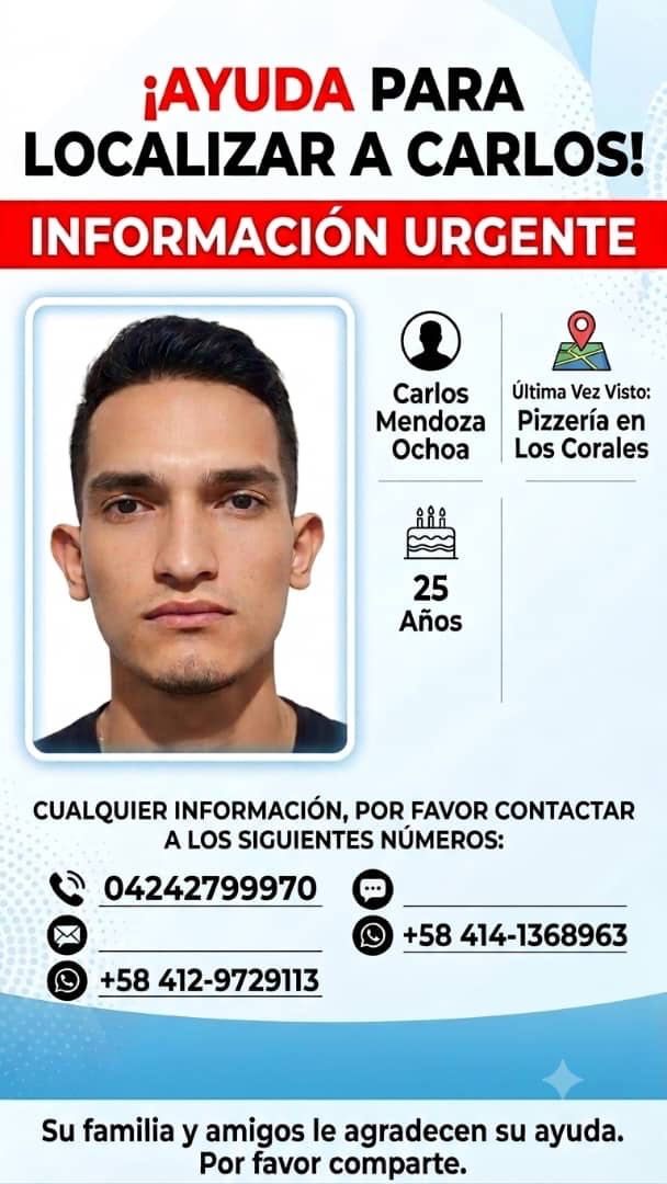 Carlos Jose Mendoza Ochoa