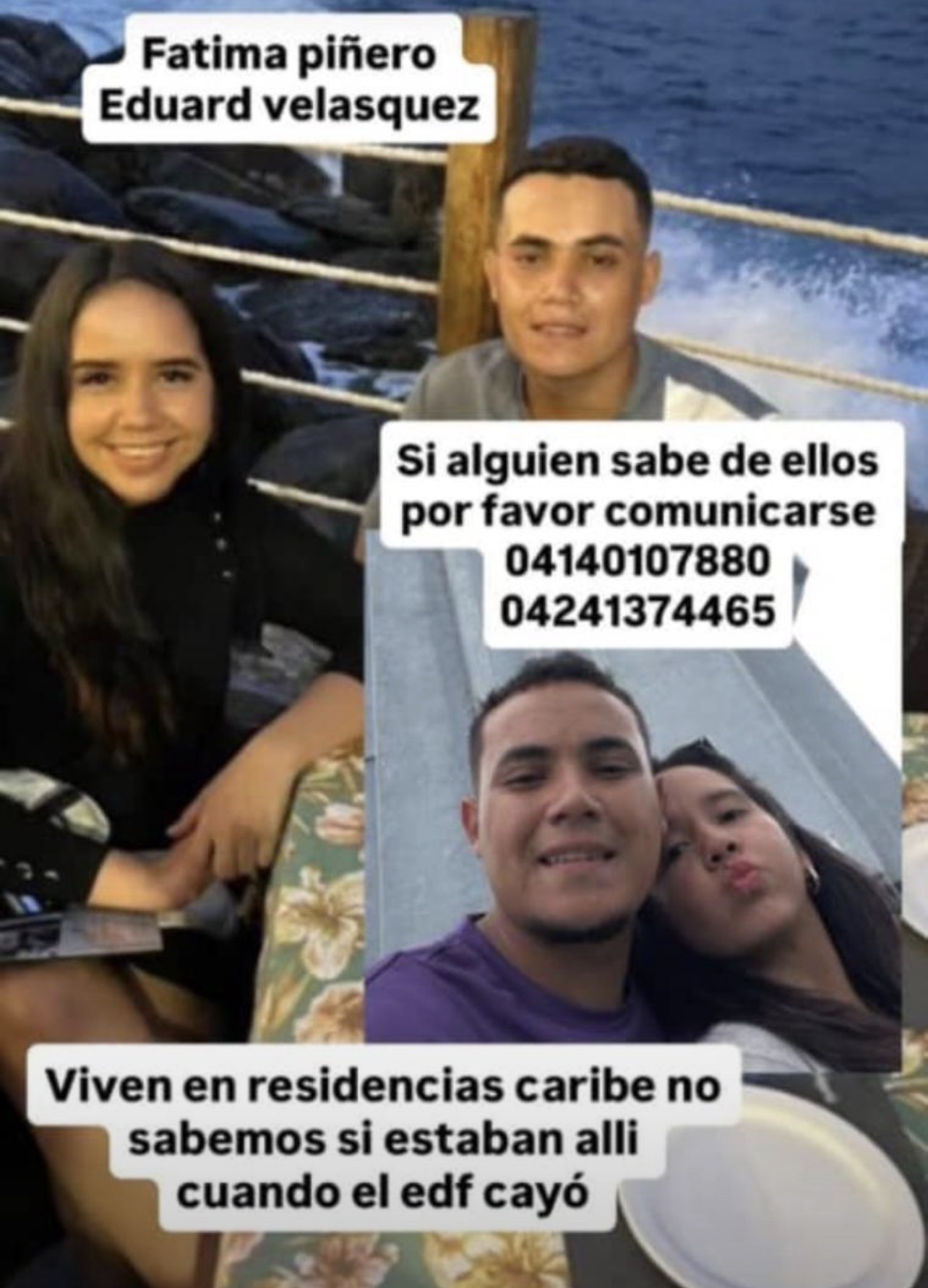 Fátima Piñero Y Eduard Velásquez