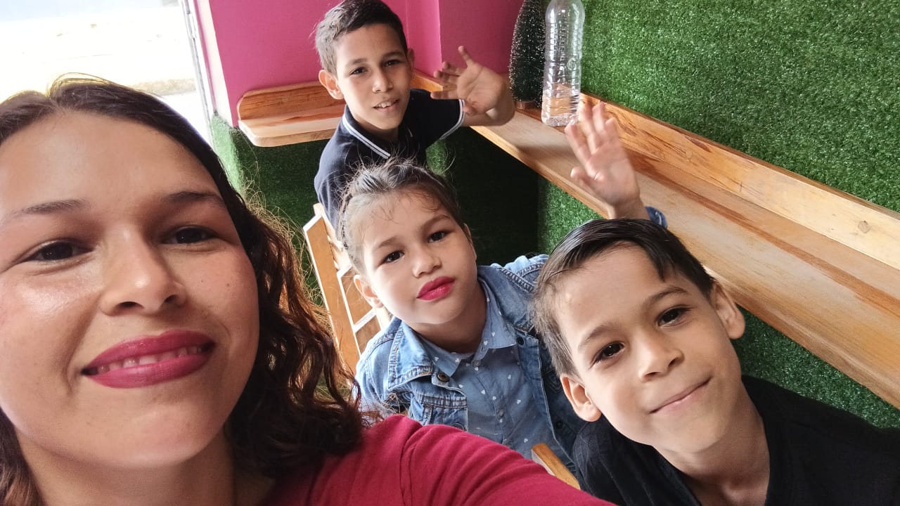 Maurelys, Paul, Roy y Hadassa Gonzalez