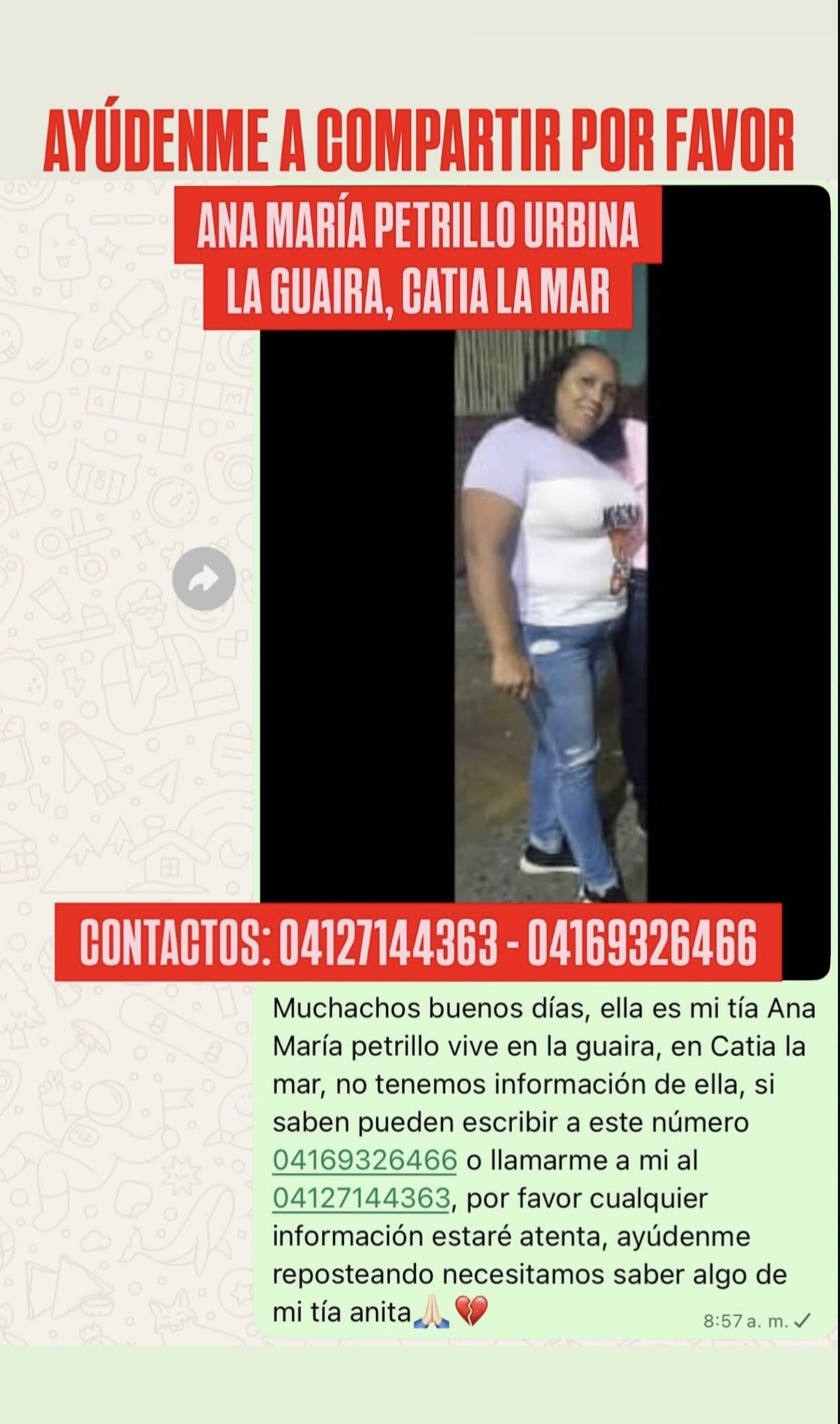Ana maria Petrillo Urbina