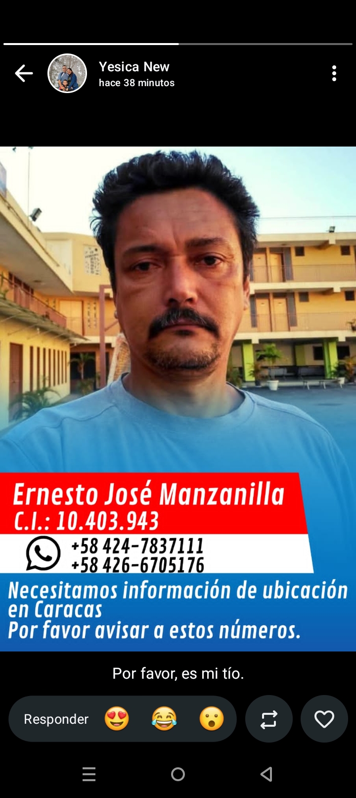 Ernesto Jose Manzanilla