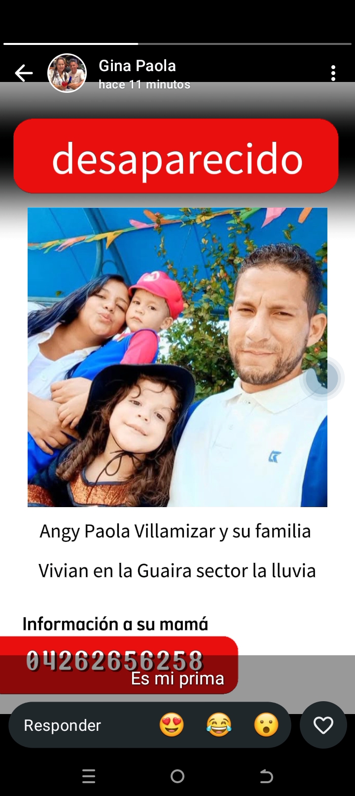 Angi paola Villamizar rangel