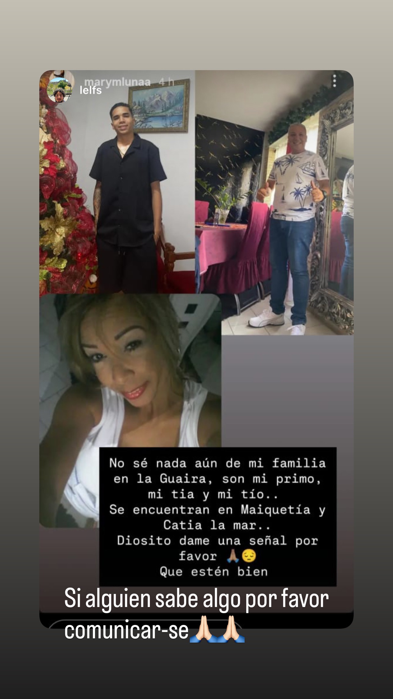 Ayari luna, Reibert valerá y Eyamel valerá Luna y valera