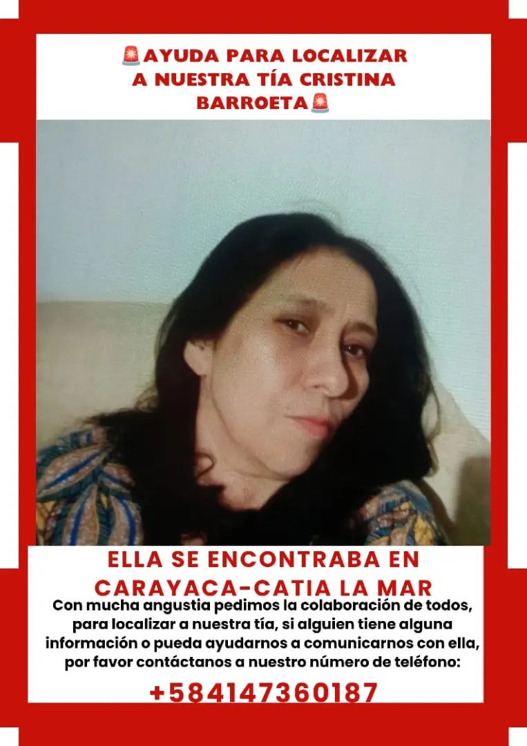 Cristina del carmen Barroeta
