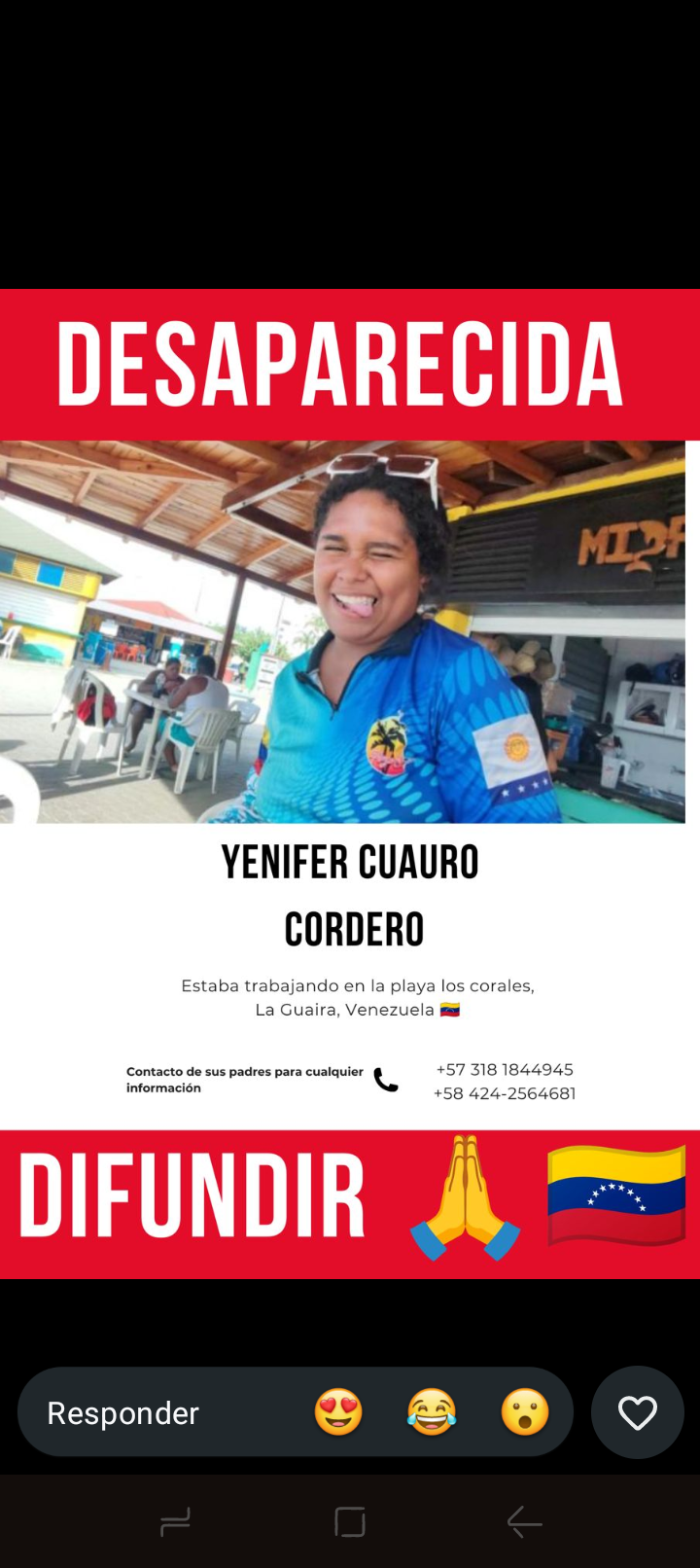 Yenifer Alejandra Cuauro cordero
