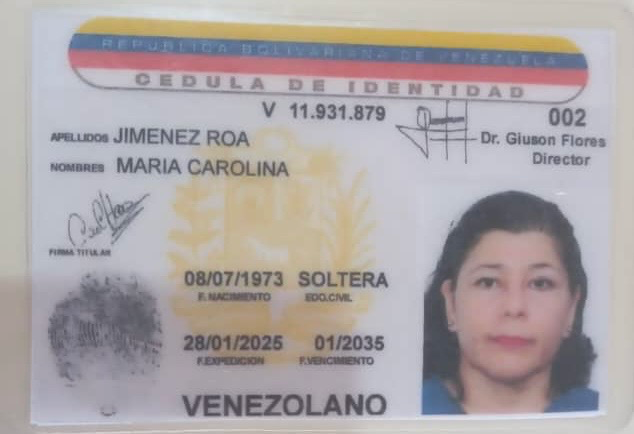 María Carolina Jiménez Roa