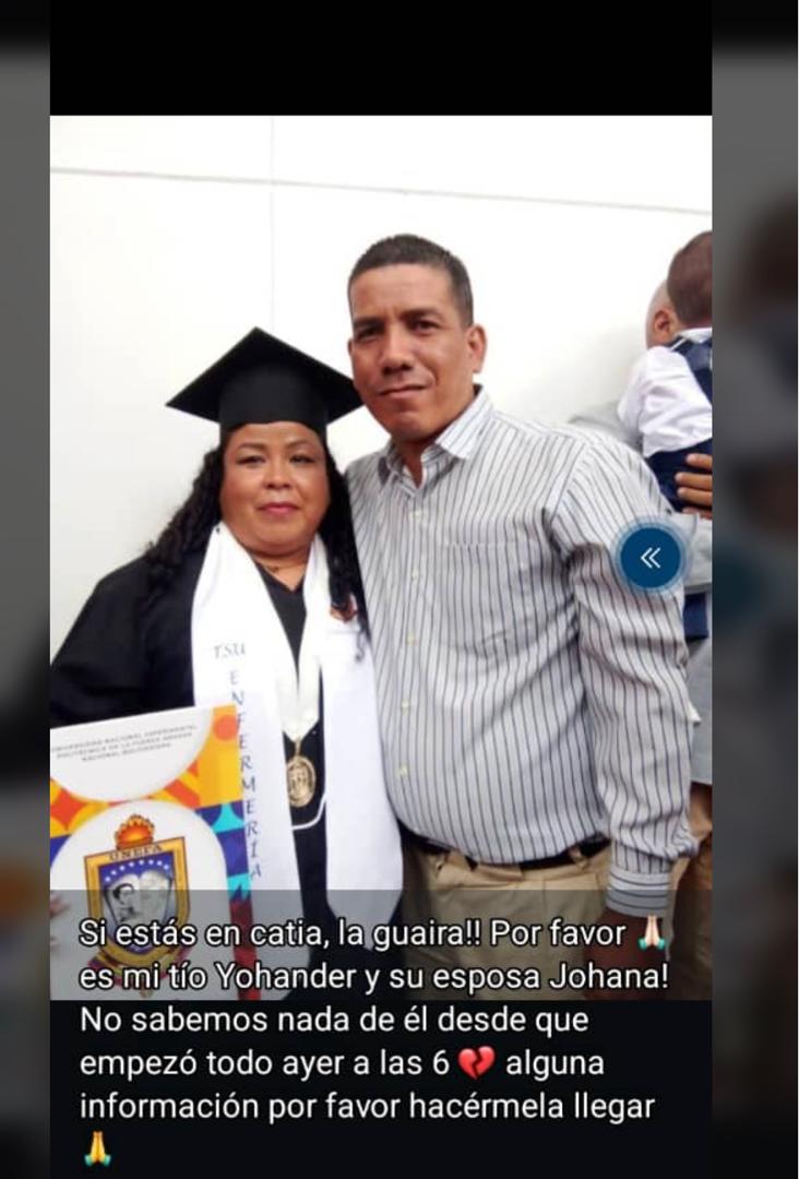 Yohander y Johanna Nadie sabe