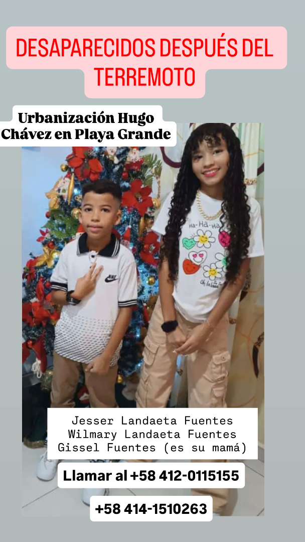 Jesser y Wilmary Landaeta Fuentes
