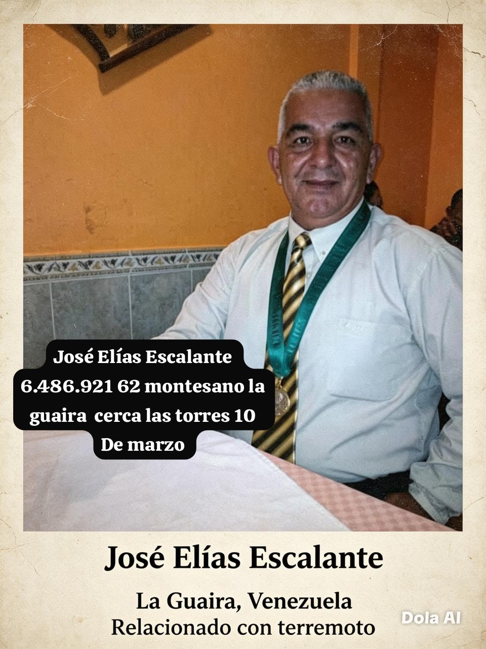 José elias Escalante
