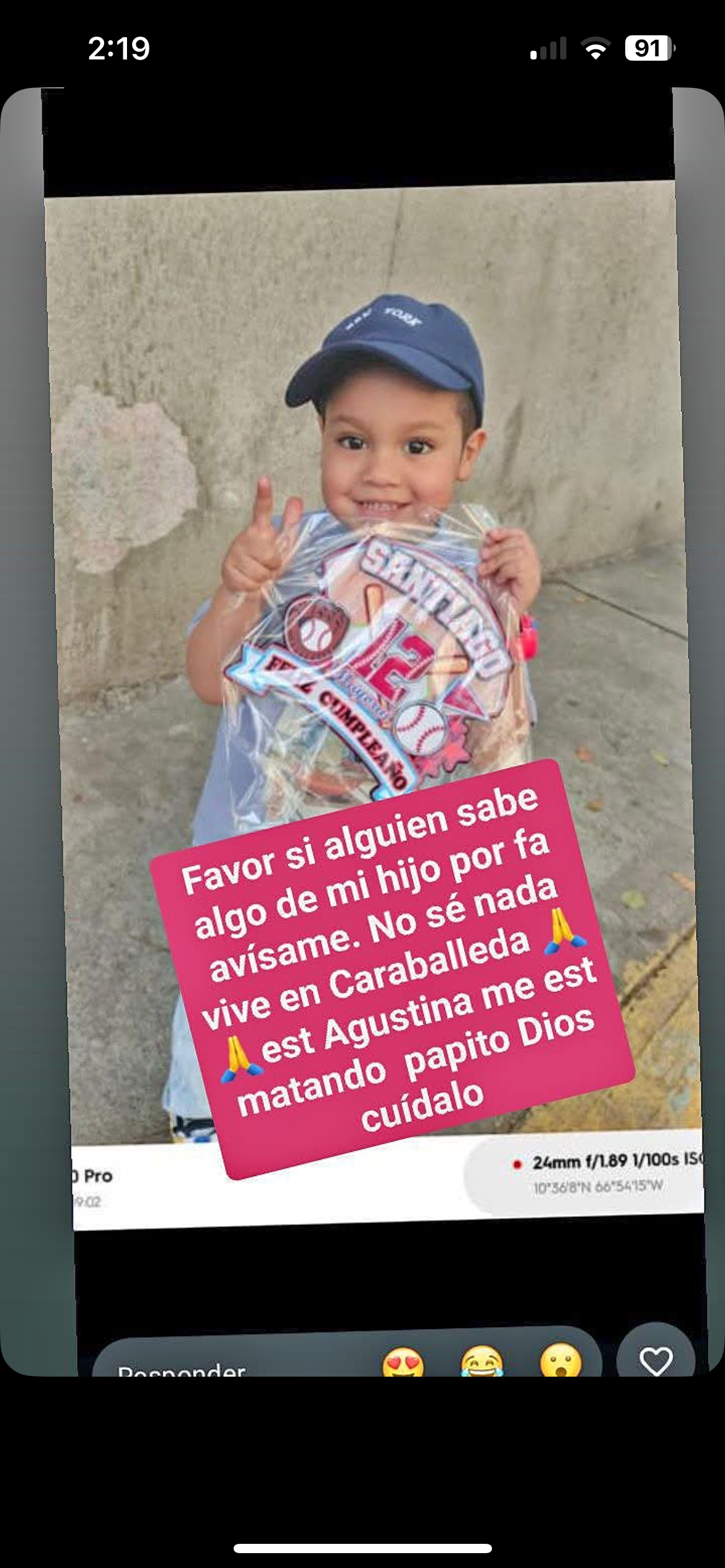 Noah Guillermo Medinas Vargas