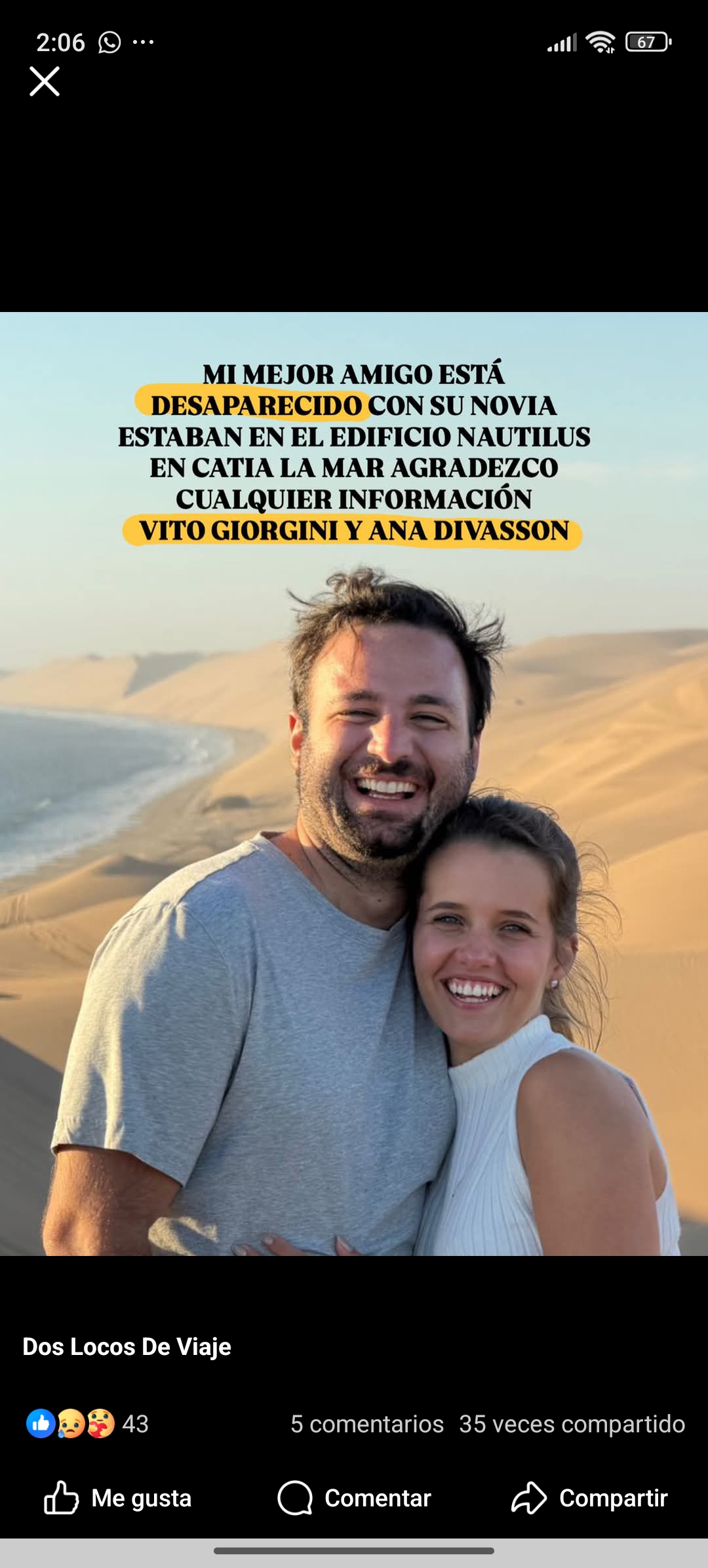 Ana y vito Divasson y giorgini