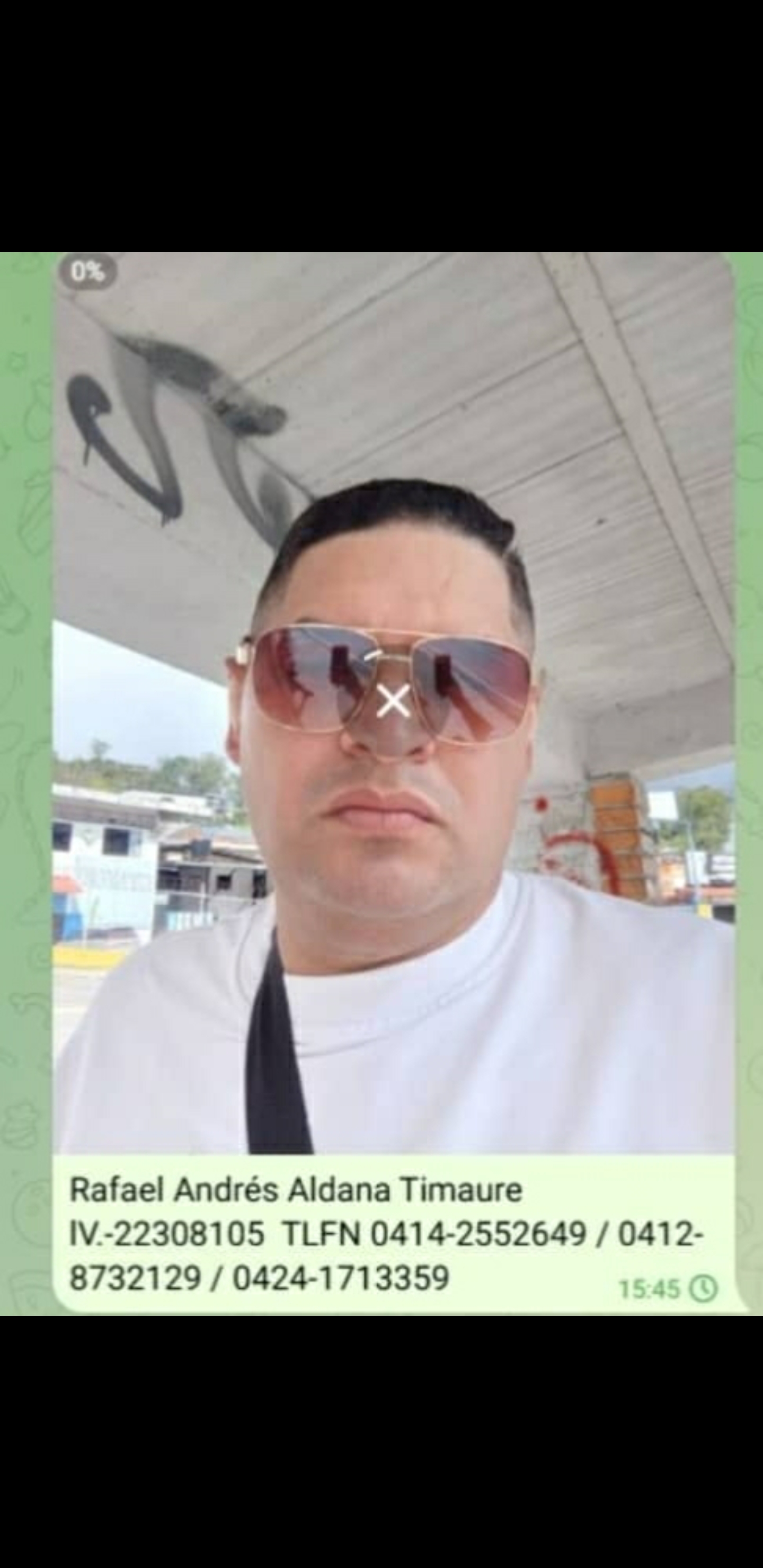 Rafael andres Aldana timaure