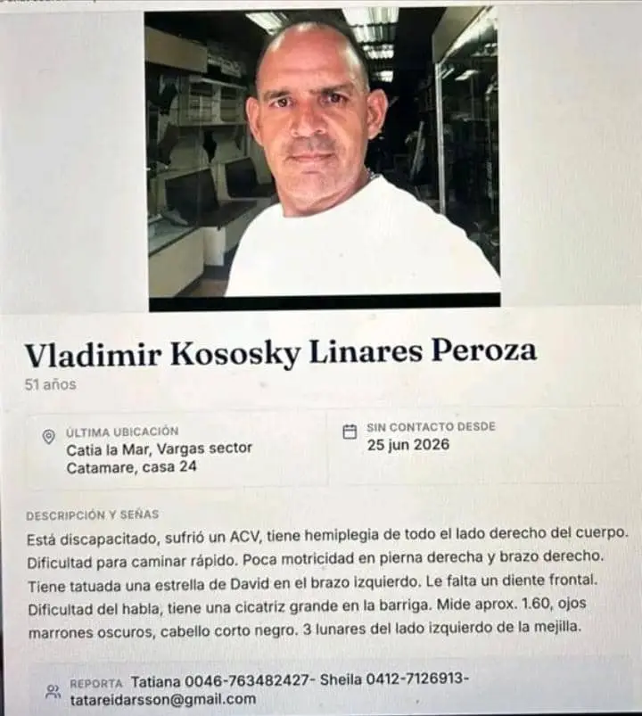Vladimir Kososky Linares Peroza