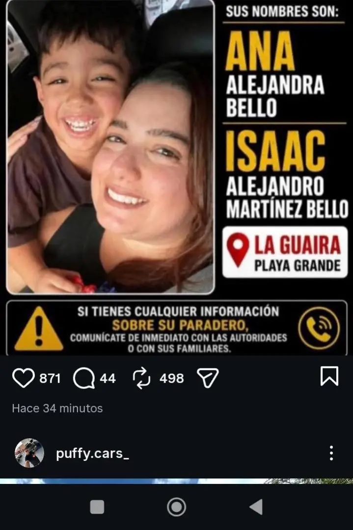 Ana almendra bello Gomes , Isaac Alejandro Martinez Gomes Alcantara